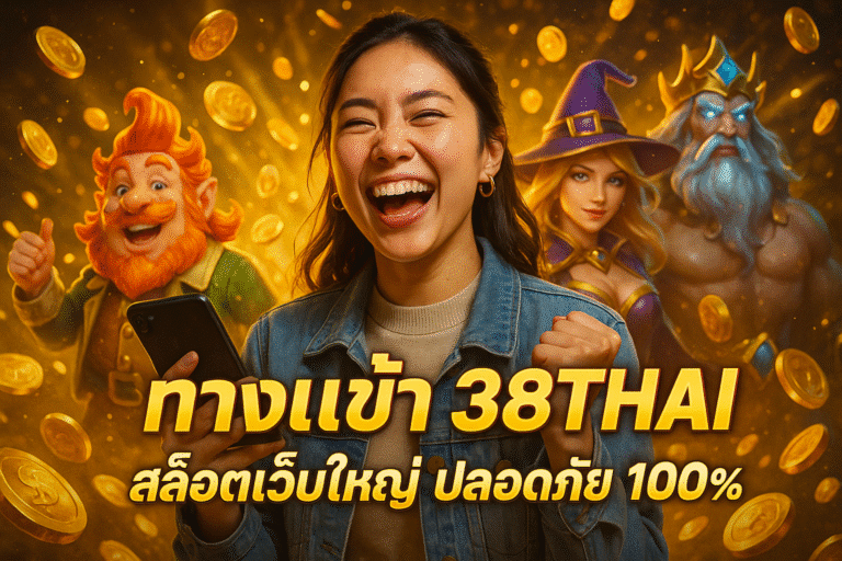ทางเข้า 38THAI สล็อตเว็บใหญ่ ปลอดภัย 100%