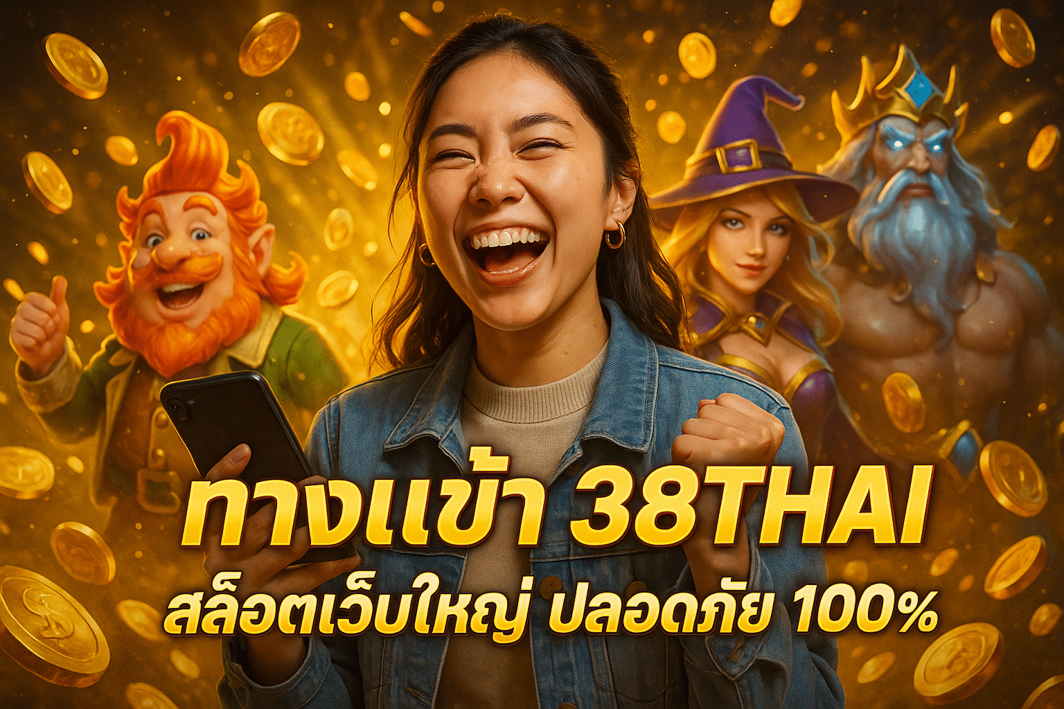 ทางเข้า 38THAI สล็อตเว็บใหญ่ ปลอดภัย 100%