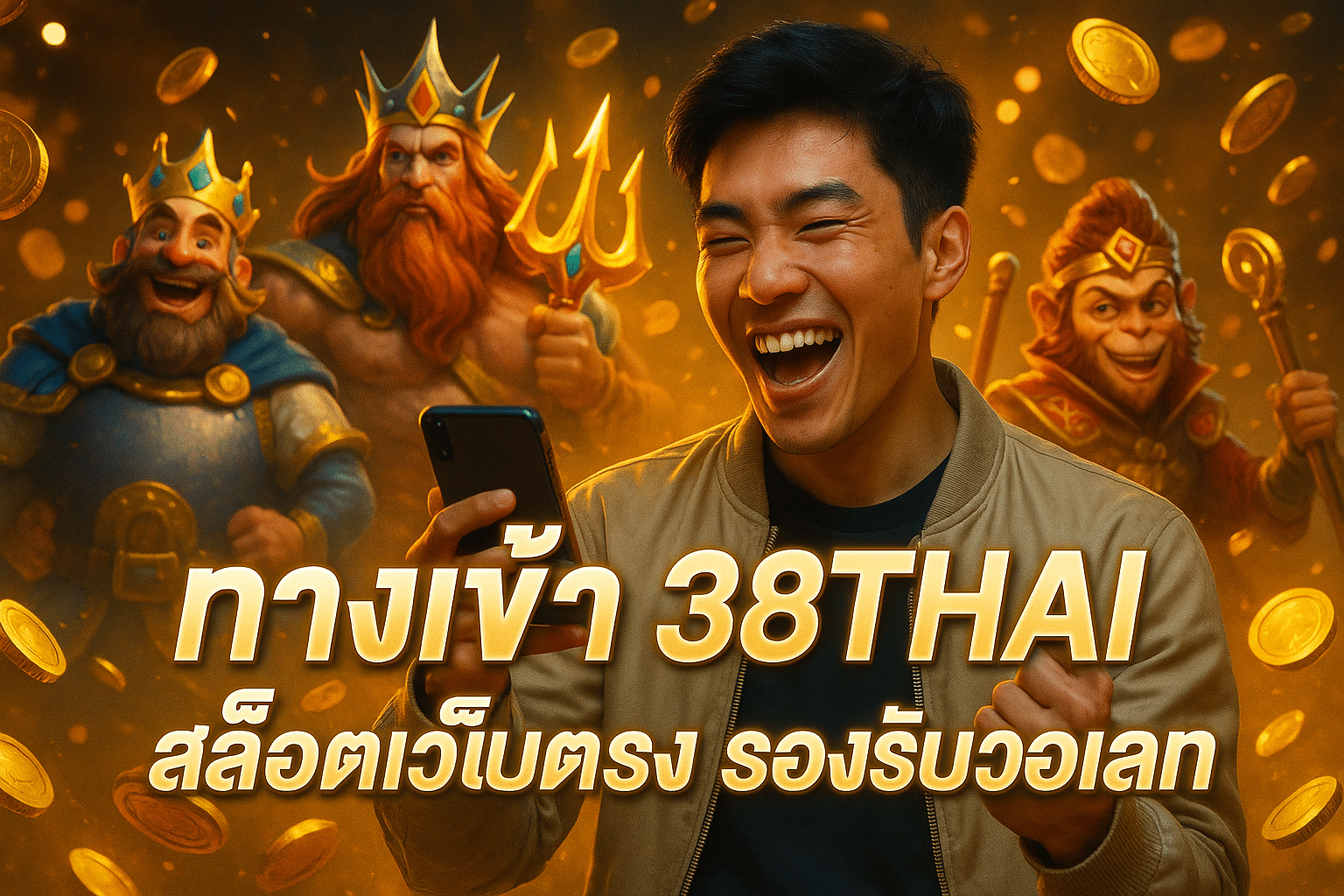 ทางเข้า 38THAI สล็อตเว็บตรง รองรับวอเลท