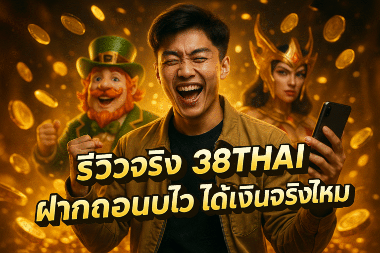รีวิวจริง 38THAI ฝากถอนไว ได้เงินจริงไหม