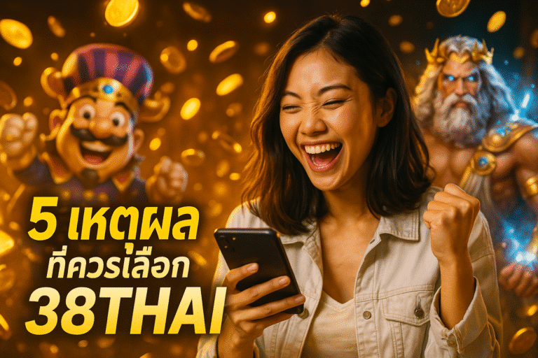 5 เหตุผลที่ควรเลือก 38THAI เป็นเว็บหลัก