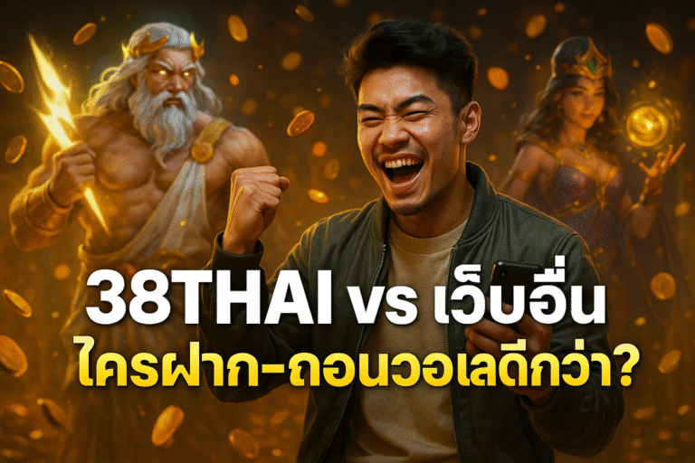 38THAI vs เว็บอื่น ใครฝาก-ถอนวอเลทดีกว่า?