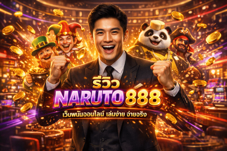 รีวิว NARUTO888 เว็บพนันออนไลน์ เล่นง่าย จ่ายจริง