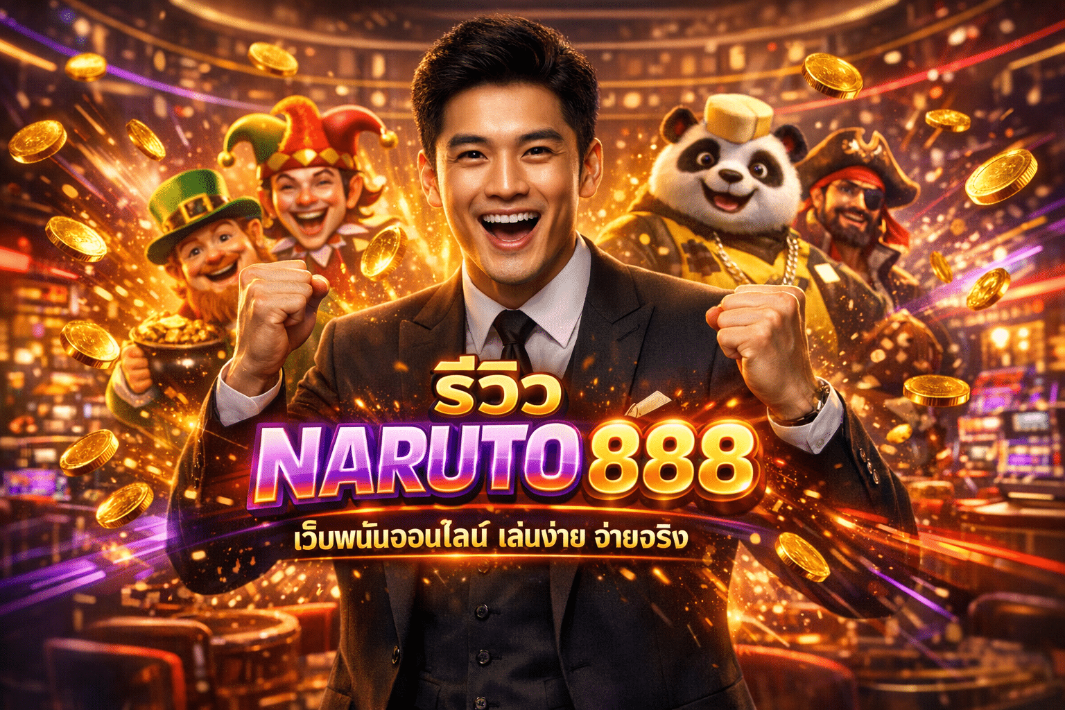 รีวิว NARUTO888 เว็บพนันออนไลน์ เล่นง่าย จ่ายจริง